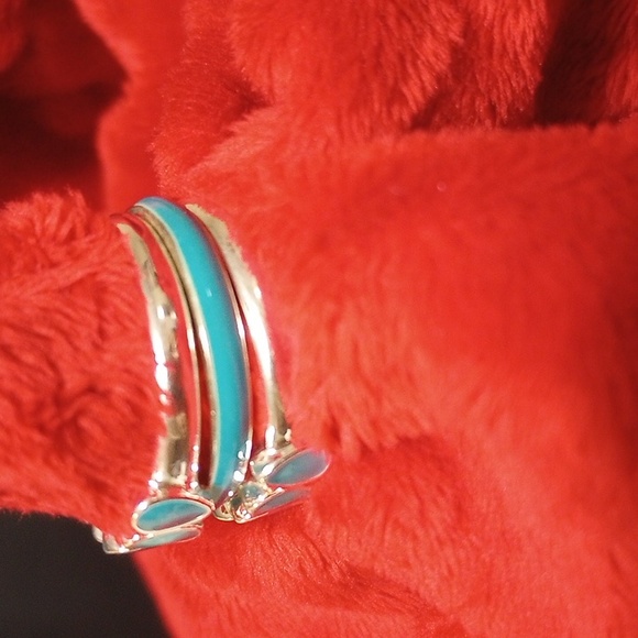Turquoise Rings Set Size 10 - Picture 7 of 8